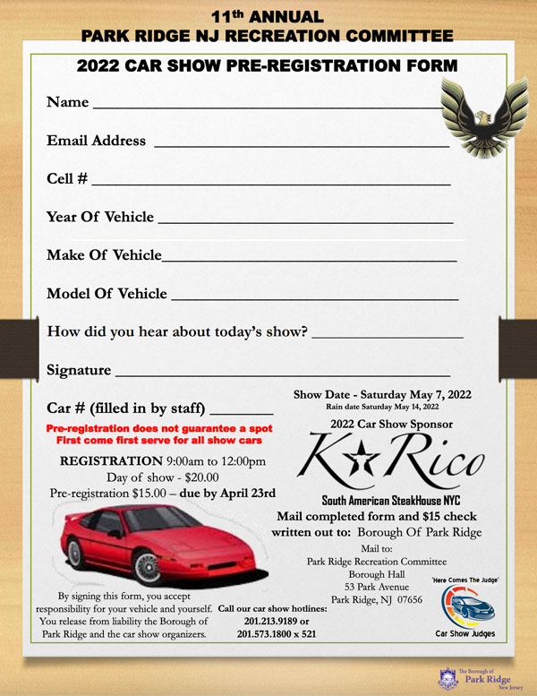 Car Show Flyer